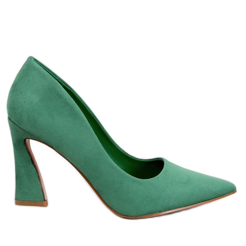 Zapatos de tacón verde Valli