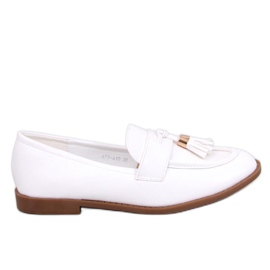 Mocasines de mujer Grand White blanco