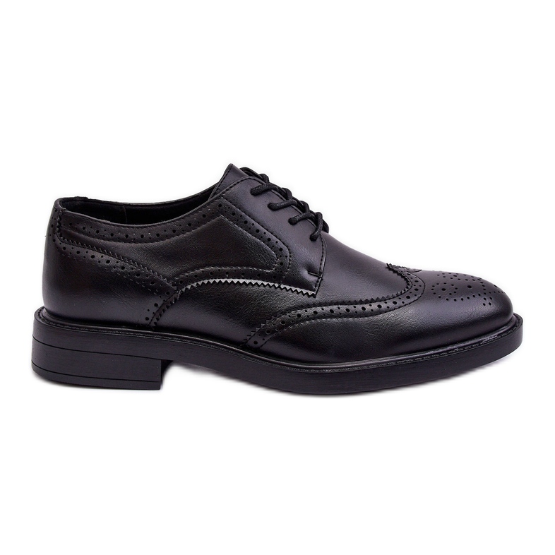 WD1 Zapatos de Hombre Elegantes en Piel Negro Gustavo