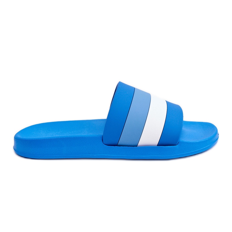 WJ1 Pantuflas de Hombre Rayas Blue Vision azul