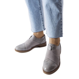 Zapatos grises LS5379 Gris