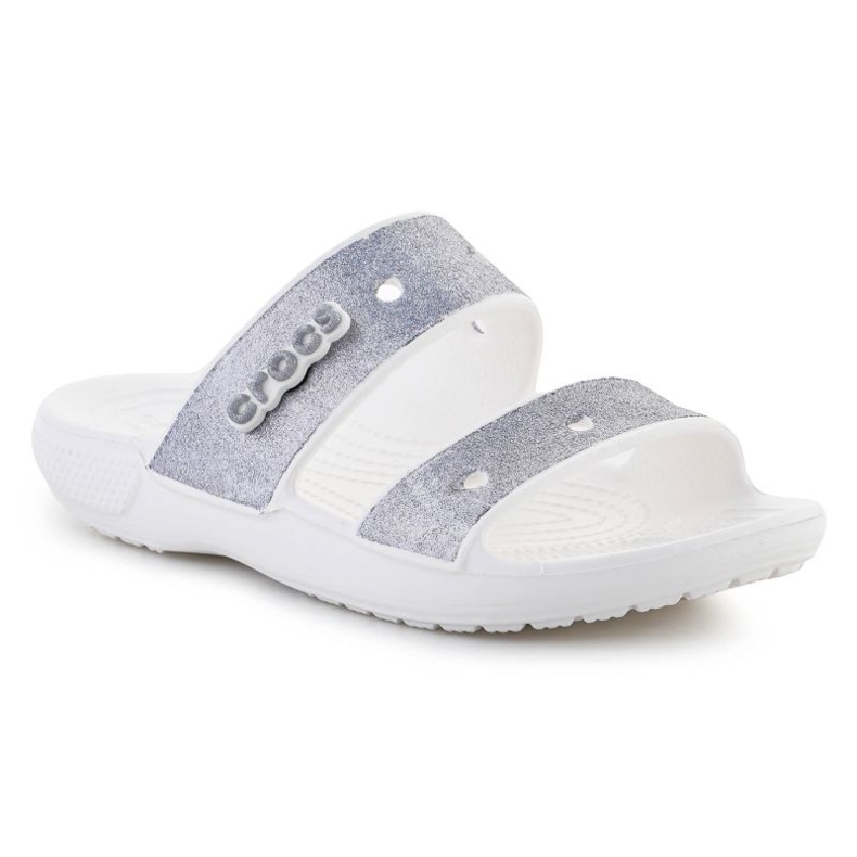 Crocs Classic Croc Glitter Ii Sandalia Pantuflas W 207769-90H gris