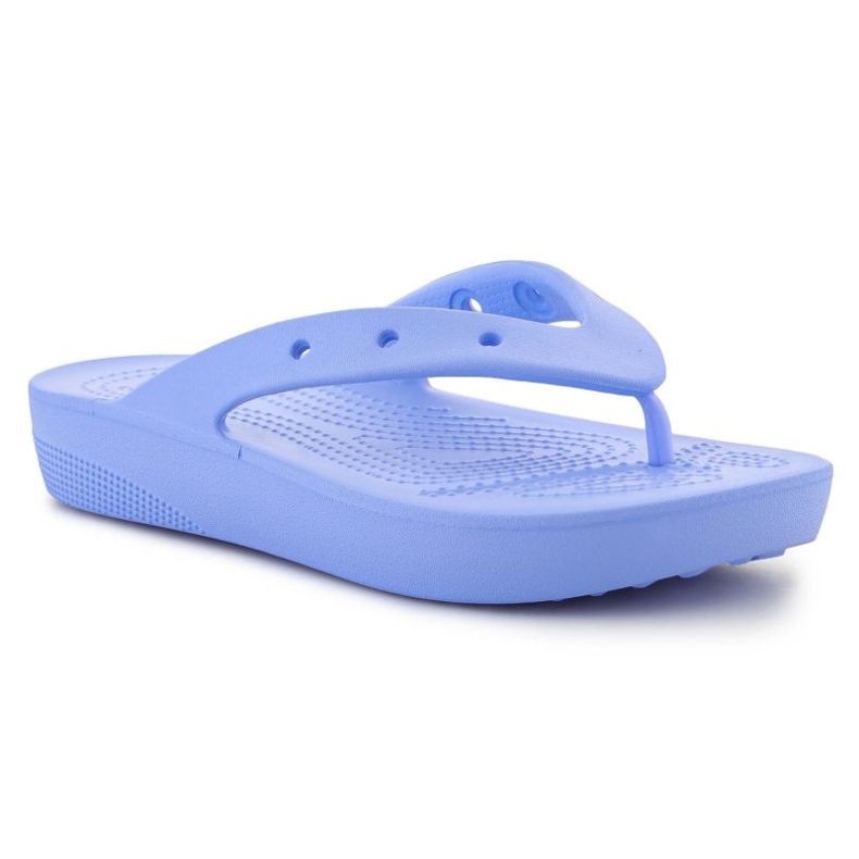 Crocs Chanclas clásicas con plataforma Chanclas W 207714-5Q6 azul