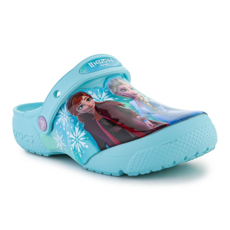 Chanclas Crocs Fl Frozen Ii Clog Jr 207465-4O9 azul