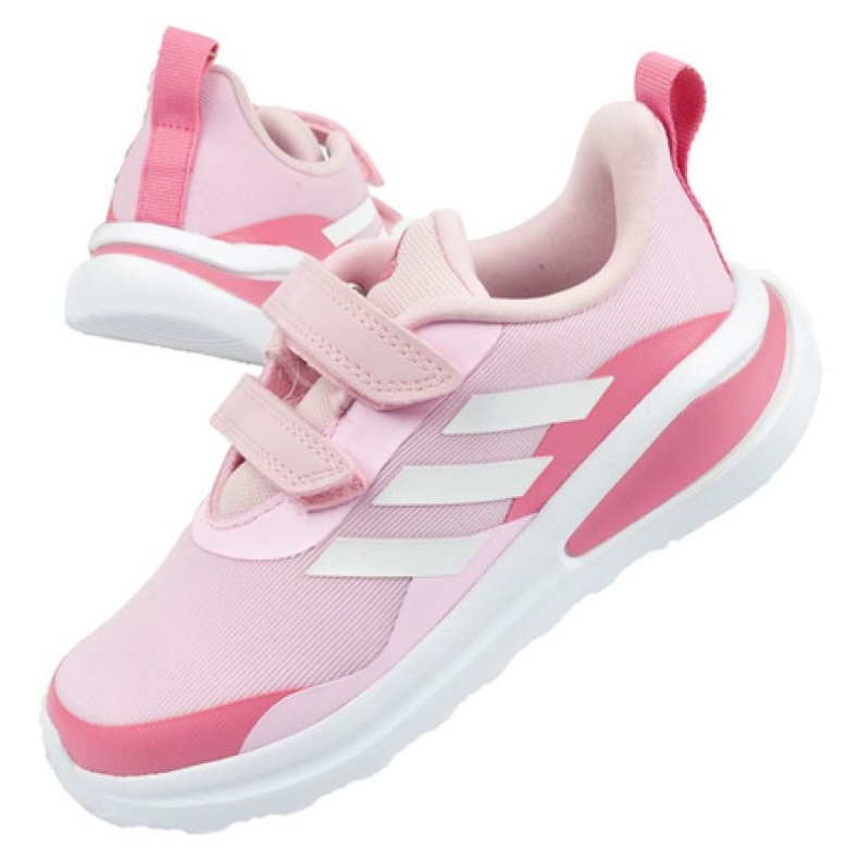 Adidas FortaRun Jr GV7857 zapatillas deportivas rosado