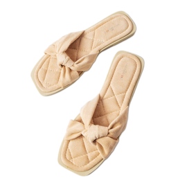 Inna Zapatillas de estar por casa rosas de ecogamuza de Pride