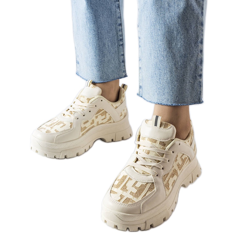 Chunky sneakers beige de Brunswick