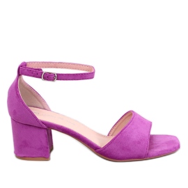 Sandalias de tacón bajo Medley Rose rosa