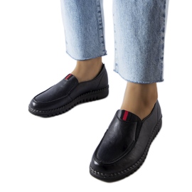 Zapatos sin cordones negros de Sorum