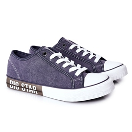 Zapatillas de hombre Big Star HH174047 azul marino Zapatillas de hombre Big Star HH174047 azul marino