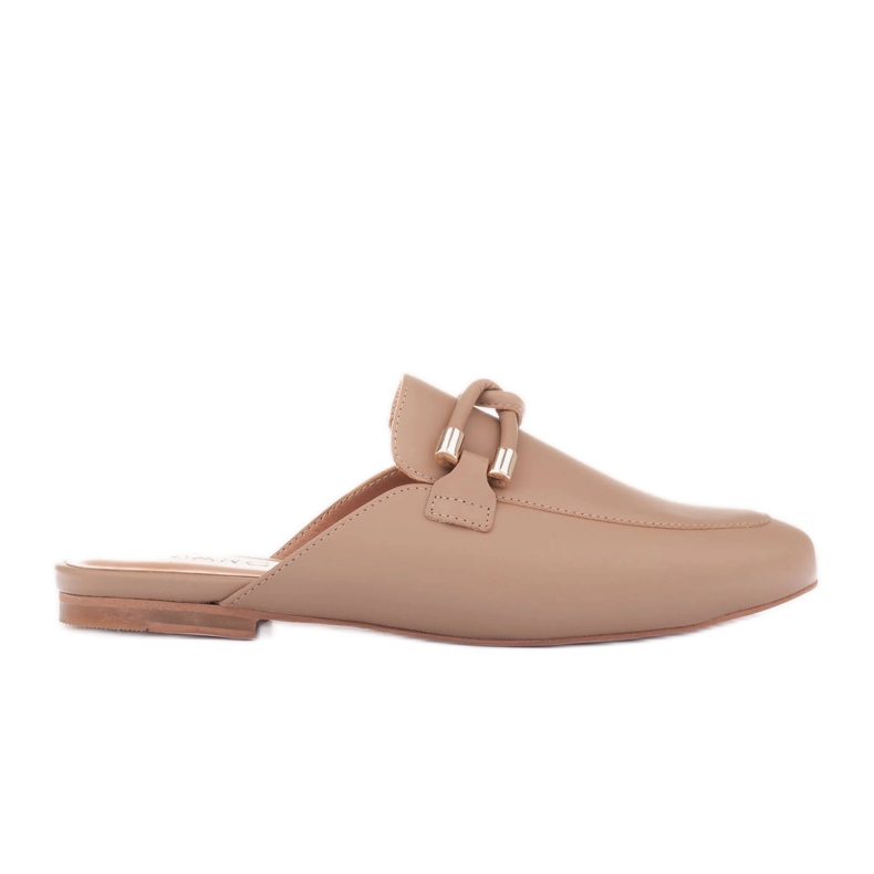 Marco Shoes Zapatillas con decoración beige