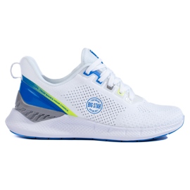 Deportivas blancas de hombre Big Star LL174102 blanco