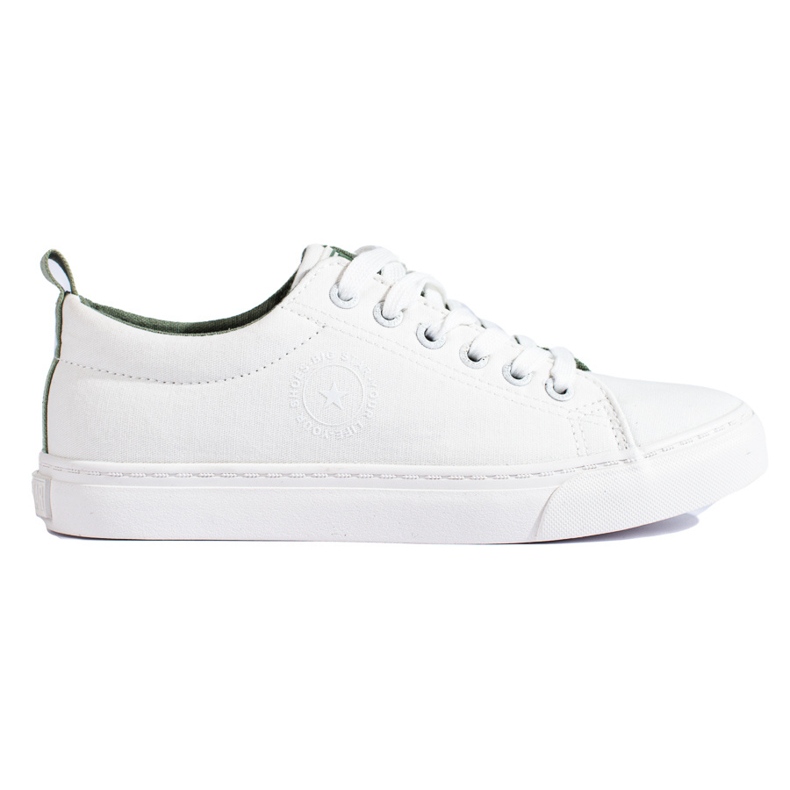 Deportivas bajas blancas para mujer Big Star LL274248 blanco