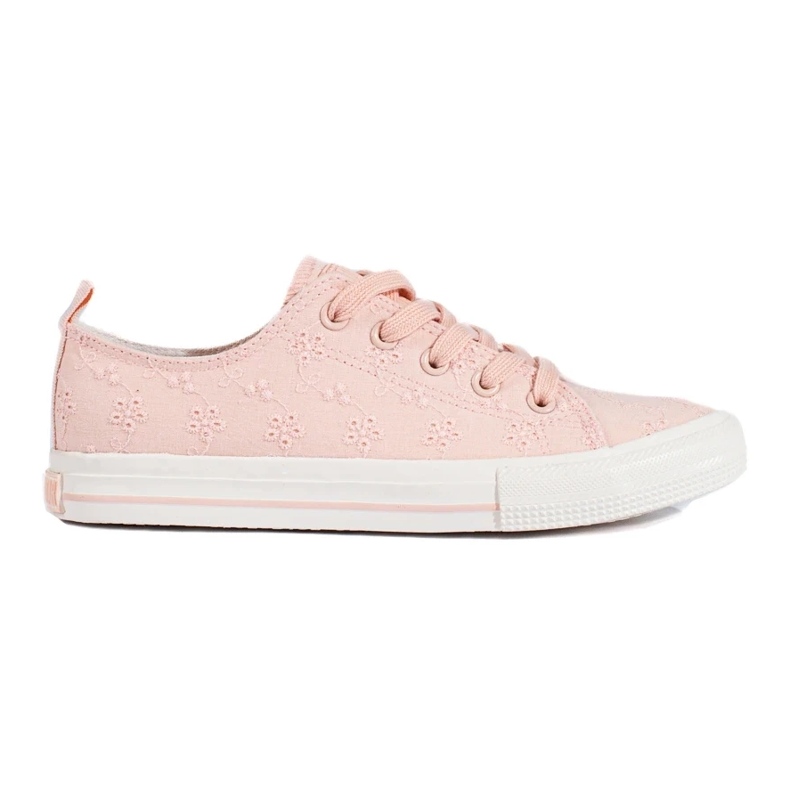 Deportivas rosas de mujer Big Star LL274224 rosado