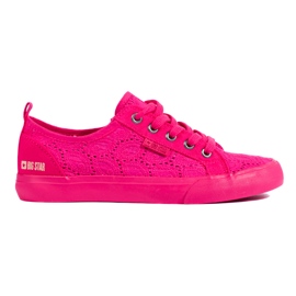 Deportivas rosas mujer Big Star JJ274060 rosado