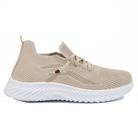 Deportivas mujer textil Shelovet beige