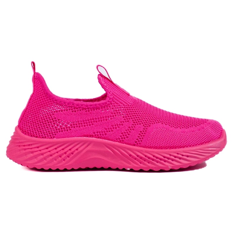 Deportivas mujer caladas fucsia Shelovet rosado