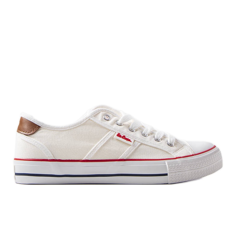 Zapatillas blancas de hombre Lee Cooper LCW-22-31-0863M blanco