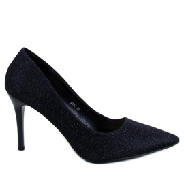 Maineri Negro tacones altos de mujer