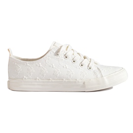 Deportivas blancas de mujer LL274223101 Big Star blanco