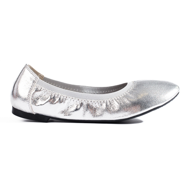 Bailarinas de mujer Shelovet plateadas plata