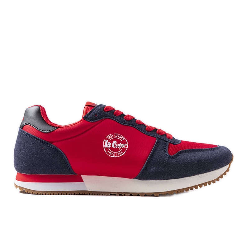 Lee Cooper LCW-22-31-0854M zapatillas rojas rojo