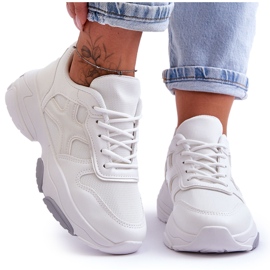 PS1 Deportivas Mujer Cordones Blanco Cortes