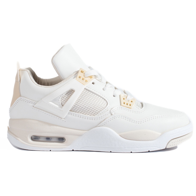 Zapatillas blancas con suela gruesa de Shelovet blanco