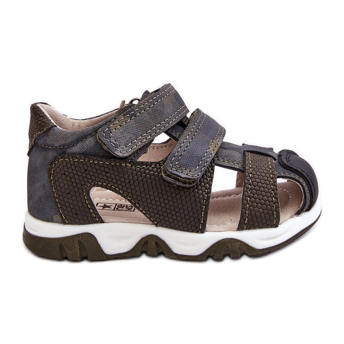 Sandalias Infantiles con Velcros Falcon Verde Oscuro Sandalias Infantiles con Velcros Falcon Verde Oscuro