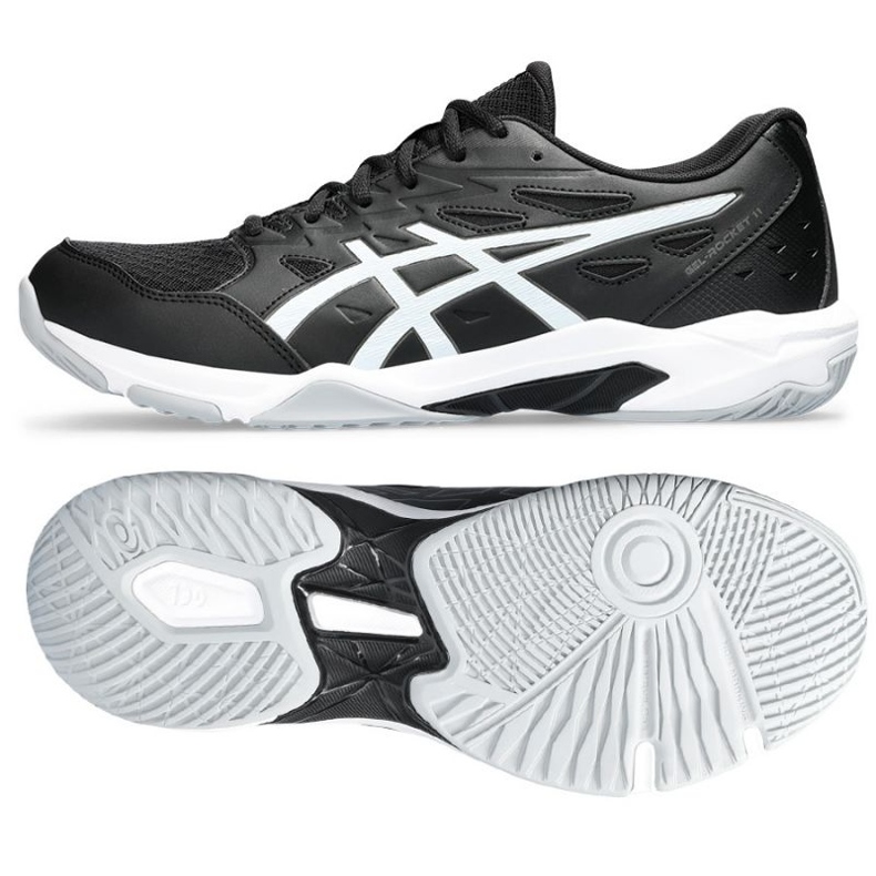 Zapatos de gel-remolque ASICS 11 1071A091-002 negro negro