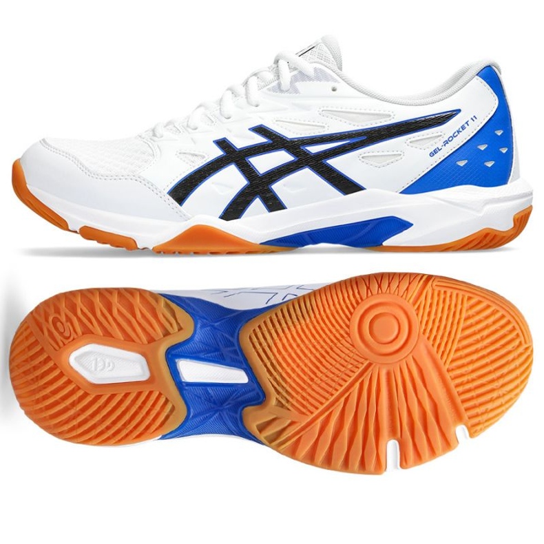Zapatillas Asics GEL-ROCKET 11 M 1071A091-100 blanco blanco Zapatillas Asics GEL-ROCKET 11 M 1071A091-100 blanco blanco