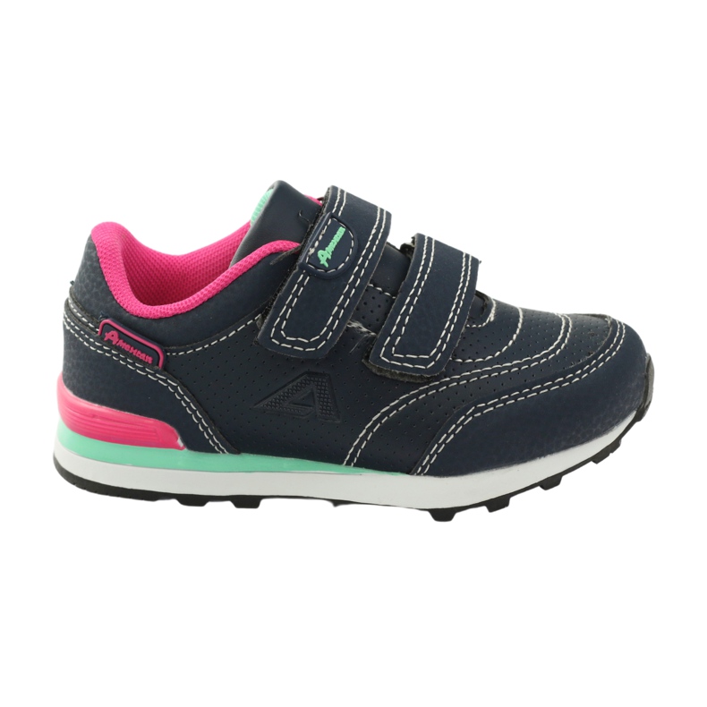 American Club Zapatillas deportivas ADI azul marino American D1 rosado multicolor blanco
