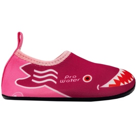 Zapatos de agua ProWater Jr. PRO-23-34-103B rosado rosas y morados