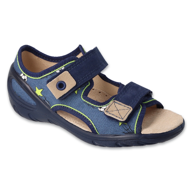 Zapatos befado niño pu 065X190 azul