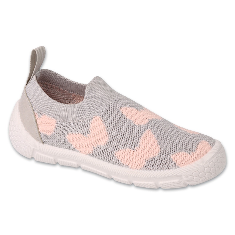 Zapatos befado para niños gris y rosa 102X001