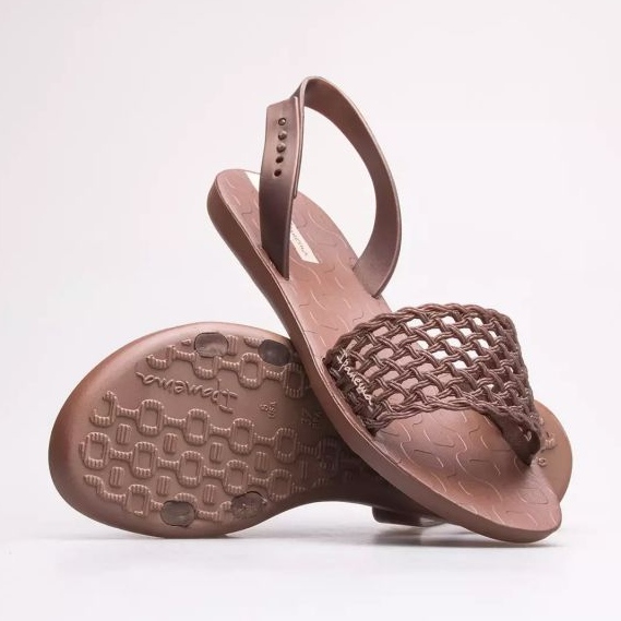 Sandalias Ipanema Breezy Mujer W 82855-AJ031 marrón