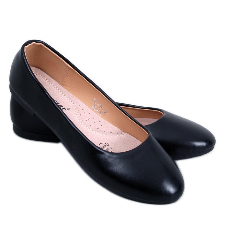 Seastar Bailarinas con plantilla de piel Tova Negro