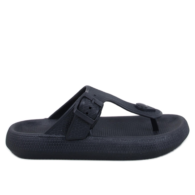 Chanclas Sadier Black espuma blanda negro