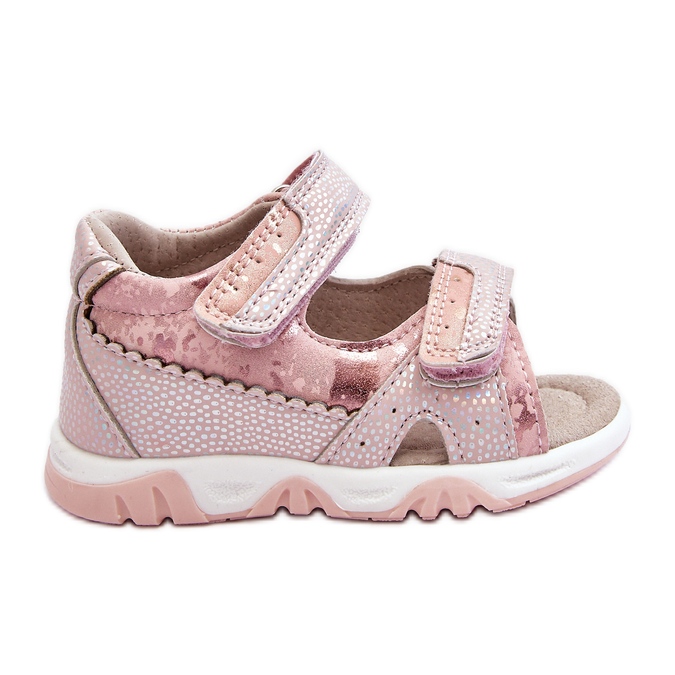 News Sandalias Infantiles Cómodas Velcros Rosa Alaska rosado