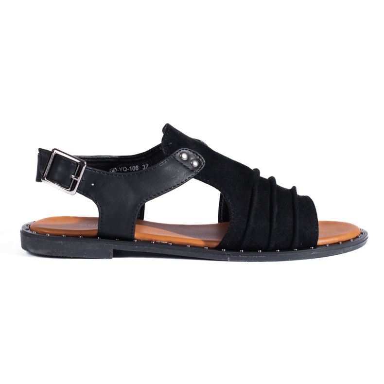 Sandalias Shelovet ante negro