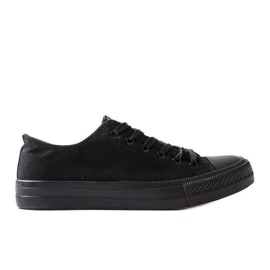 Deportivas de tejido negro de Cristiano