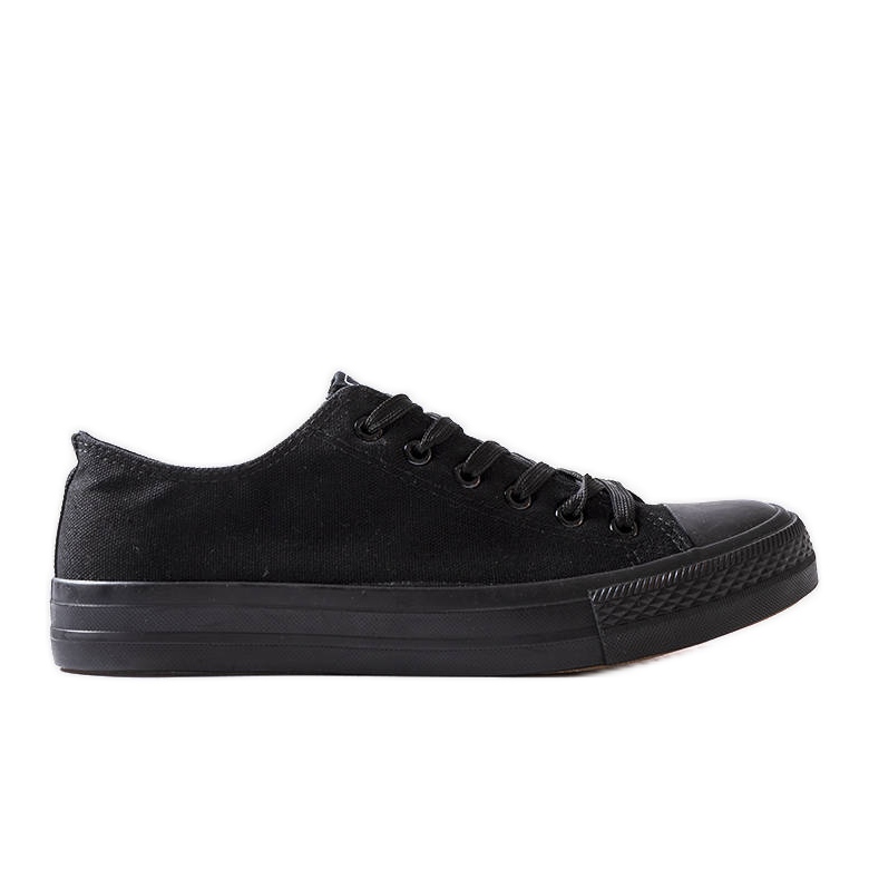 Deportivas de tejido negro de Cristiano