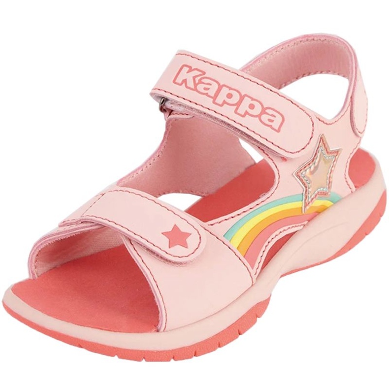 Sandalias Kappa Pelangi G 261042K 2129 rosado