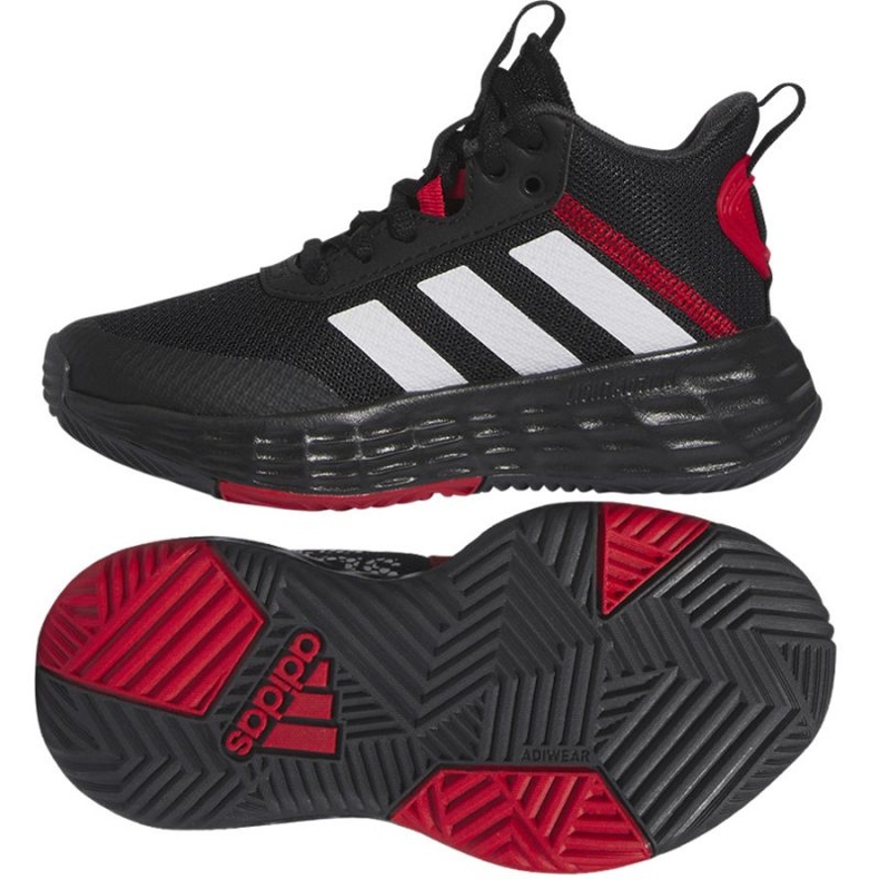 Zapatillas de baloncesto adidas OwnTheGame 2.0 Jr. IF2693 negro negro