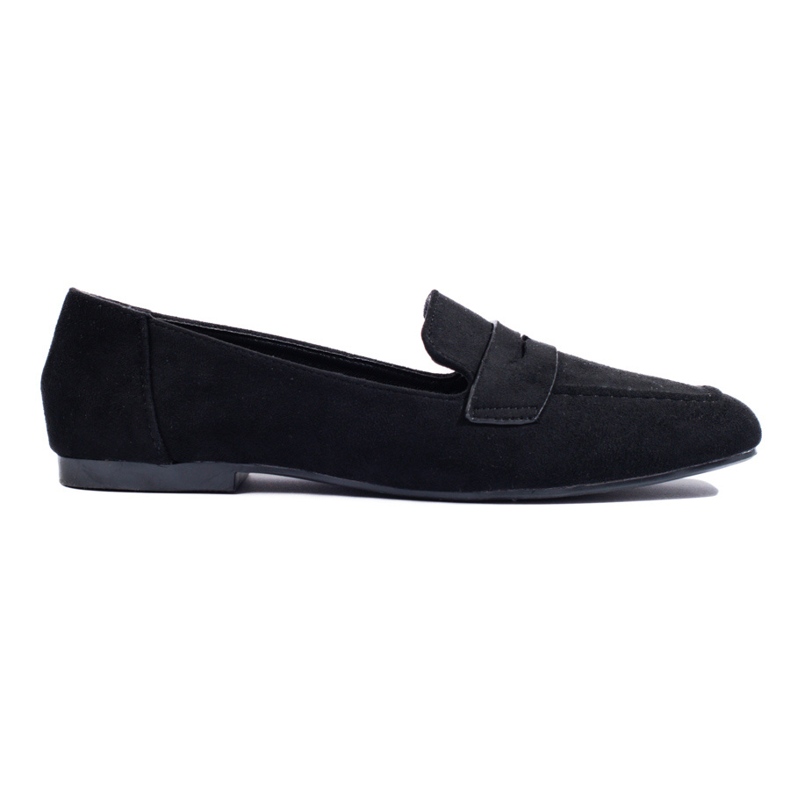 Mocasines mujer Shelovet ante negro