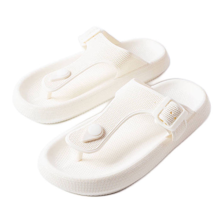 Chanclas blancas de Moretti blanco Chanclas blancas de Moretti blanco