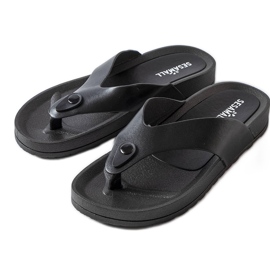 Inna Sandalias negras con plataforma de Elide. negro