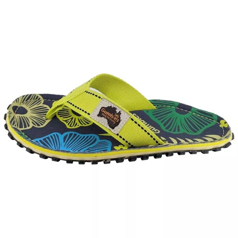 Chanclas Gumbies Islander Flores Pistacho GU-FFISL111 verde
