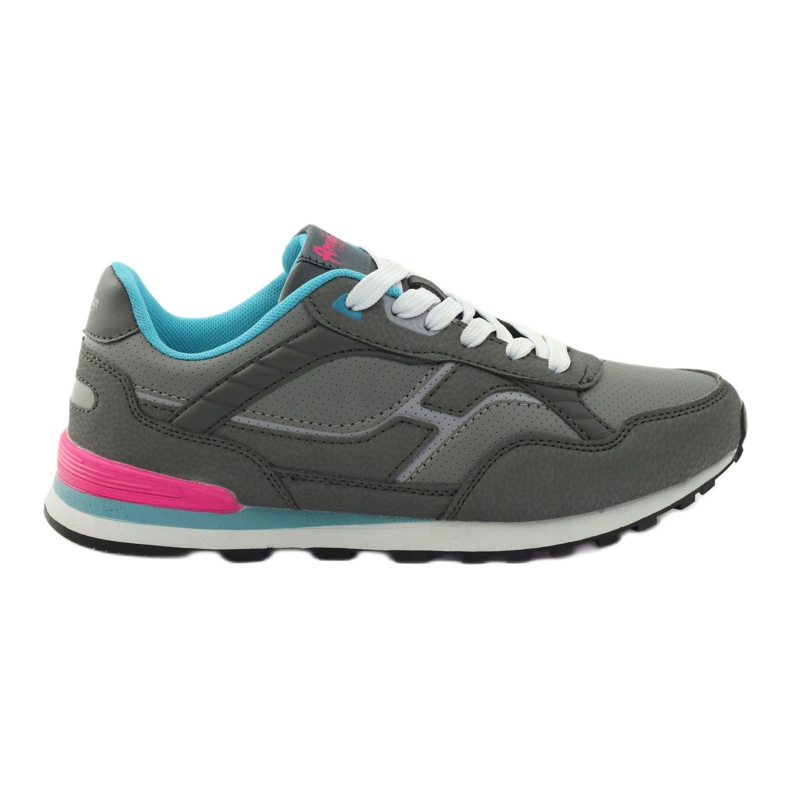 American Club Chándal deportivo American C1 gris azul rosado