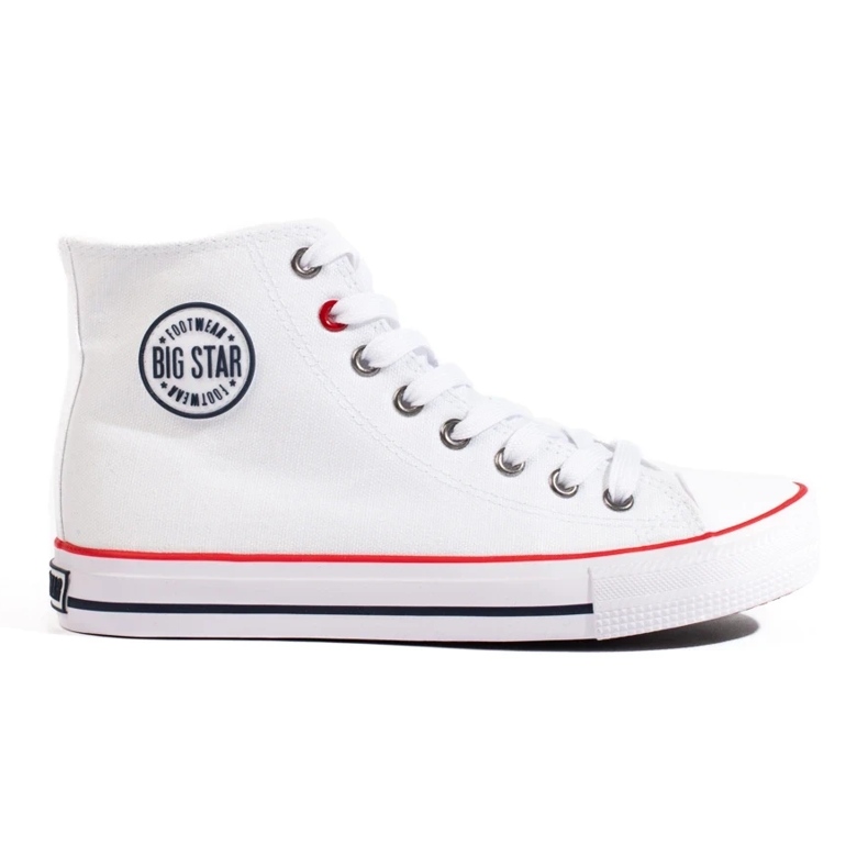 Blanco Big Star T274026101 zapatillas altas de mujer